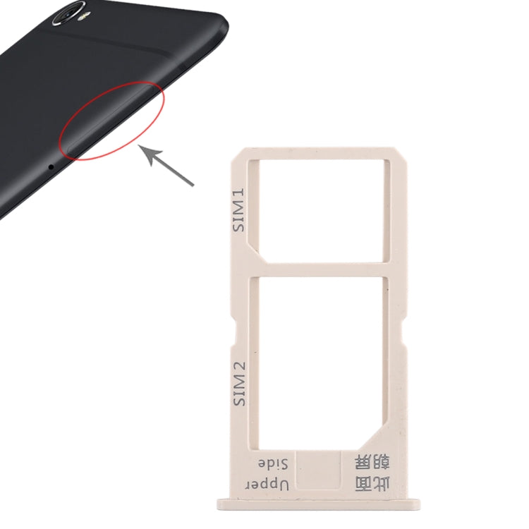 For Vivo Y55 2 x SIM Card Tray