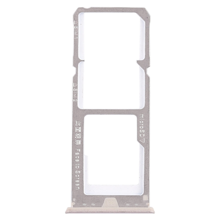 For OPPO A73 / F5 2 x SIM Card Tray + Micro SD Card Tray
