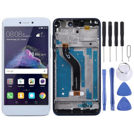 LCD Screen and Digitizer Full Assembly with Frame for Huawei P8 Lite (2017), For Huawei P8 Lite (2017), Huawei P8 Lite (2017)