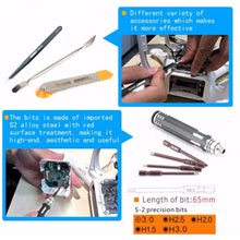 Load image into Gallery viewer, JAKEMY JM-P14 Welding Repair Tools Set Toolbox Bag Wire Stripper Pliers Screwdriver, US Plug