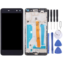 LCD Screen and Digitizer Full Assembly with Frame for Huawei Y5 (2017)
