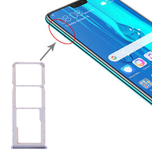 Load image into Gallery viewer, SIM Card Tray + SIM Card Tray + Micro SD Card Tray for Huawei Y9 (2019), For Huawei Y9 (2019)