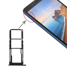 Load image into Gallery viewer, SIM Card Tray + SIM Card Tray + Micro SD Card Tray for Xiaomi Redmi 7A