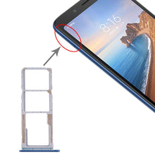 Load image into Gallery viewer, SIM Card Tray + SIM Card Tray + Micro SD Card Tray for Xiaomi Redmi 7A