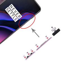 Load image into Gallery viewer, For OnePlus 6T Side Keys, For OnePlus 6T (Purple), For OnePlus 6T (Black)