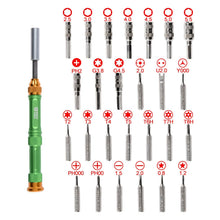 Load image into Gallery viewer, BEST BST-8929 Screwdriver Magnetic Bit Driver Kit 37 in 1 Professional Screwdrivers Set