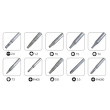 Load image into Gallery viewer, 10 in 1 BEST BST-8800E Repair Tool Precision Multi-purpose Magnetic Screwdriver Set
