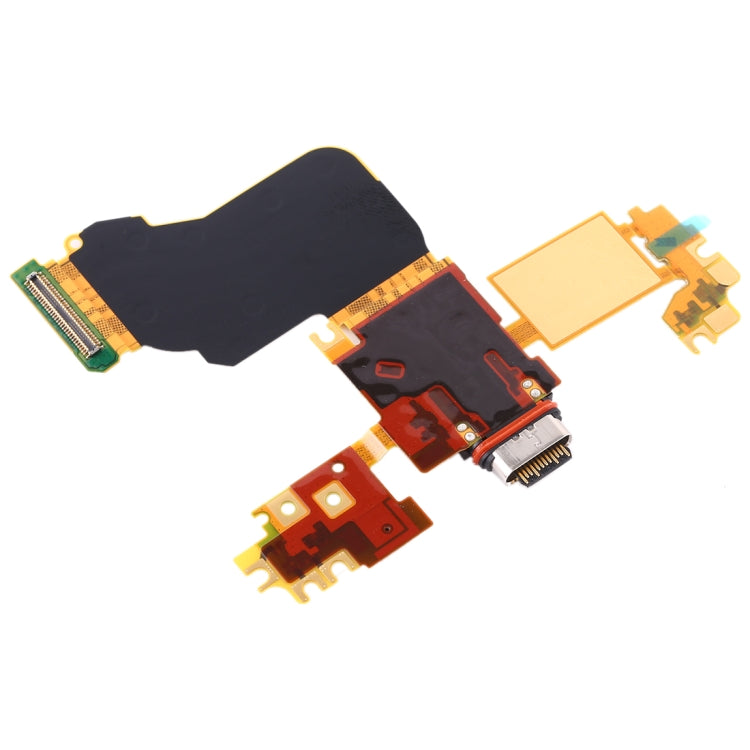 Original Charging Port Flex Cable + Microphone Flex Cable for Sony Xperia 1
