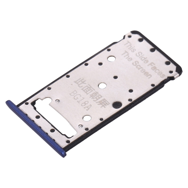 For Huawei Enjoy 7 Plus / Y7 Prime SIM Card Tray & SIM / Micro SD Card Tray