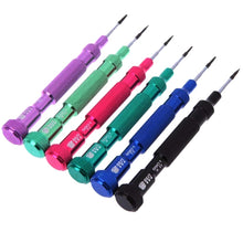 Load image into Gallery viewer, 6 in 1 Precision Screwdriver Set Magnetic Electronic Screwdrivers Set for Mobile Phone Notebook Laptop Tablet