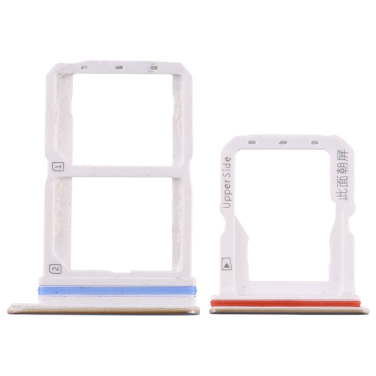 For Vivo S1 Pro SIM Card Tray + SIM Card Tray + Micro SD Card Tray
