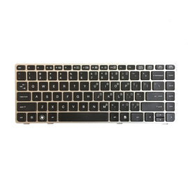 US Version Keyboard with Silver Frame for HP EliteBook 8470B 8470P 8470 8460 8460p 8460w ProBook 6460 6460b 6470
