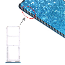 Load image into Gallery viewer, For Vivo  Y7s SIM Card Tray + SIM Card Tray + Micro SD Card Tray, For Vivo Y7s
