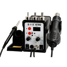 Load image into Gallery viewer, Kaisi 878D 2 In 1 LCD Digital Display Heat Gun Soldering Station 700W for BGA Rework Solder Station Hot Air Gun Welder Equipment, US Plug, Kaisi 878D US Plug, Kaisi 878D EU Plug