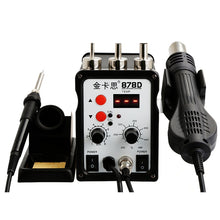 Load image into Gallery viewer, Kaisi 878D 2 In 1 LCD Digital Display Heat Gun Soldering Station 700W for BGA Rework Solder Station Hot Air Gun Welder Equipment, US Plug, Kaisi 878D US Plug, Kaisi 878D EU Plug
