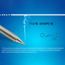 Load image into Gallery viewer, QUICKO T12-BL Lead-free Soldering Iron Tip, T12-B, T12-B2, T12-BL