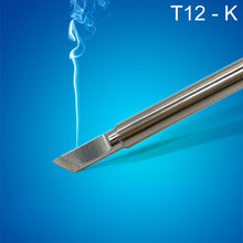 Load image into Gallery viewer, QUICKO T12-KU Lead-free Soldering Iron Tip, T12-K, T12-KF, T12-KL, T12-KR, T12-KU