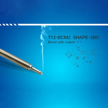 Load image into Gallery viewer, QUICKO T12-BCM2 Lead-free Soldering Iron Tip, T12-BCM2