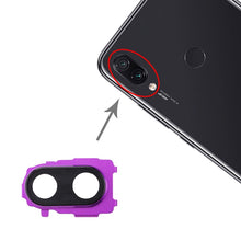 Load image into Gallery viewer, Back Camera Bezel for Xiaomi Redmi Note 7 Pro / Redmi Note 7, For Redmi Note 7 Pro(Purple), For Redmi Note 7 Pro