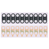 For Huawei P20 10pcs Back Camera Lens with Sticker
