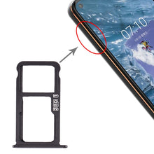 Load image into Gallery viewer, SIM Card Tray + SIM Card Tray / Micro SD Card Tray for Nokia  X7 / 8.1 / 7.1 Plus / TA-1131, For Nokia X7
