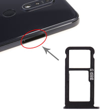Load image into Gallery viewer, SIM Card Tray + SIM Card Tray / Micro SD Card Tray for Nokia 7.1 / TA-1100 TA-1096 TA-1095 TA-1085 TA-1097