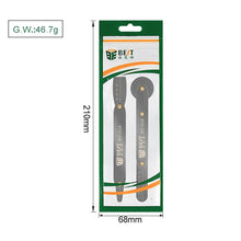 Load image into Gallery viewer, BEST BST-211A/B Universal Mobile Phone Repair Opener Tool Metal Disassemble Crowbar Metal Steel Pry Tool Set