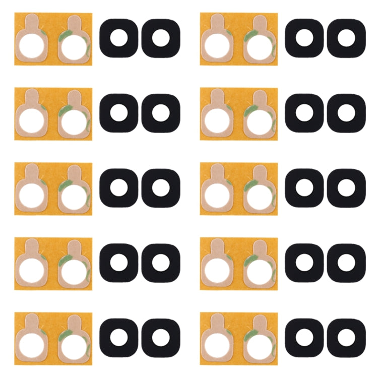 For Galaxy A3 (2017) / A320 10pcs Back Camera Lens Cover with Sticker