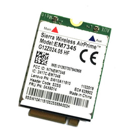 EM7345 4G Module NGFF M.2 WWAN Card 04 x 6014 4G LTE / HSPA + 42Mbps Card for Lenovo IBM / ThinkPad T450 / X240, EM7345