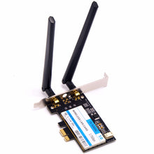 Load image into Gallery viewer, TX-9260AC Wireless-AC Dual Band 802.11ac 1730Mbps Desktop PCI-e WiFi Adapter + Bluetooth 5.0 WLAN Network Card for Intel 9260ac, TX-9260AC 1730Mbps
