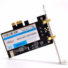 Load image into Gallery viewer, TX-9260AC Wireless-AC Dual Band 802.11ac 1730Mbps Desktop PCI-e WiFi Adapter + Bluetooth 5.0 WLAN Network Card for Intel 9260ac, TX-9260AC 1730Mbps
