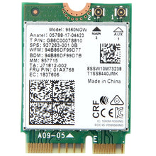 Load image into Gallery viewer, 9560NGW Dual Band 1.73Gbps Wireless for Intel 9560ac NGFF Key E Wifi Card 8020.11ac Bluetooth 5.0 Laptop for Windows 10, 9560NGW  Intel 9560ac