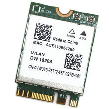 Load image into Gallery viewer, DW1820A BCM94350ZAE 802.11ac BT4.1 867Mbps M.2 / NGFF WiFi Wireless Card, DW1820A