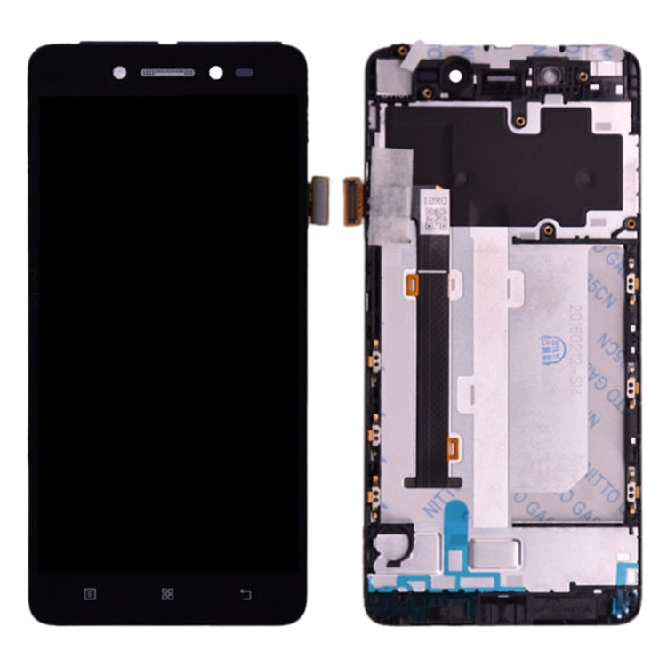 LCD Screen and Digitizer Full Assembly with Frame for Lenovo S90 S90-T S90-U S90-A