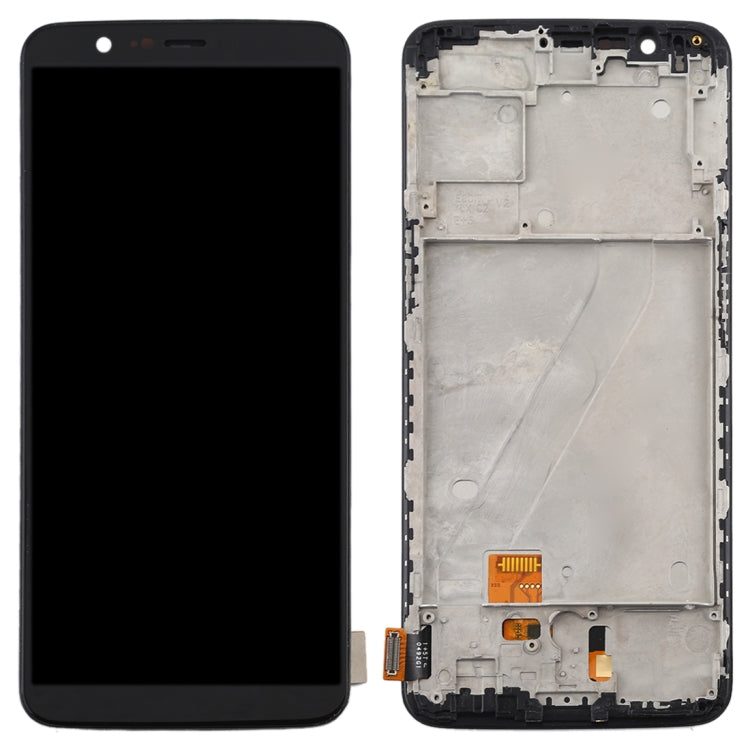 For OnePlus 5T A5010 TFT Material LCD Screen and Digitizer Full Assembly with Frame