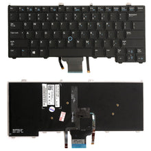 Load image into Gallery viewer, US Version Keyboard with Keyboard Backlight for DELL latitude 12 7000 E7240 E7440 E7420