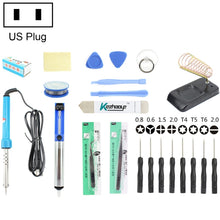 Load image into Gallery viewer, JIAFA JF-8120 22 in 1 Soldering Iron Tool Set,Voltage: 220V,Rated Power:30W, JF-8120, US Plug, JF-8120, EU Plug