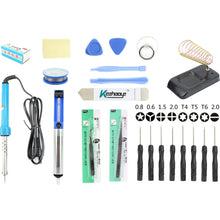 Load image into Gallery viewer, JIAFA JF-8120 22 in 1 Soldering Iron Tool Set,Voltage: 220V,Rated Power:30W, JF-8120, US Plug, JF-8120, EU Plug