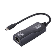 Load image into Gallery viewer, 15cm USB-C / Type-C to RJ45 Gigabit Ethernet Network Adapter, RJ45