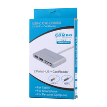 Load image into Gallery viewer, 5 in 1 Micro SD + SD + USB 3.0 + USB 2.0 + Micro USB Port to USB-C / Type-C OTG COMBO Adapter Card Reader for Tablet, Smartphone, PC, 5 in 1(Silver), 5 in 1(Gold)