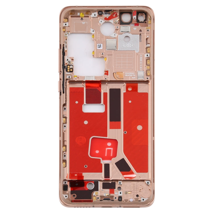 Original Middle Frame Bezel Plate with Side Keys for Huawei P40 Pro