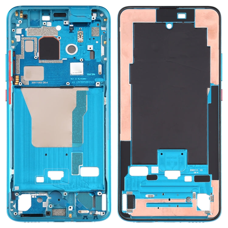Front Housing LCD Frame Bezel Plate With Side Keys for Xiaomi Redmi K30 Pro