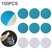 Load image into Gallery viewer, 100 PCS Metal Plate Magnetic Disc for Car GPS Phone Magnetic Mount Holder