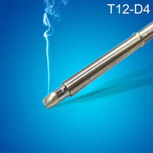 Load image into Gallery viewer, QUICKO T12-D4 Lead-free Soldering Iron Tip, T12-D4, T12-D08, T12-D12