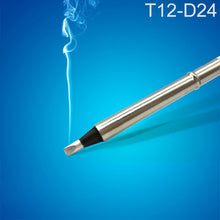 Load image into Gallery viewer, QUICKO T12-D24 Black Welding Lead-free Soldering Iron Tip, T12-D24