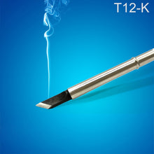 Load image into Gallery viewer, QUICKO T12-K Black Welding Lead-free Soldering Iron Tip, T12-K