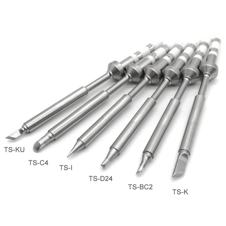 QUICKO TS100 Lead-free Electric Soldering Iron Tip, TS-KU, TS-I, TS-ILS, TS-K, TS-KU, TS-B2, TS-BC2, TS-C4, TS-D24