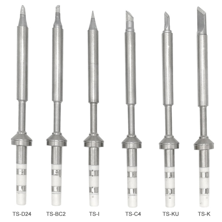 QUICKO TS100 Lead-free Electric Soldering Iron Tip, TS-KU, TS-I, TS-ILS, TS-K, TS-KU, TS-B2, TS-BC2, TS-C4, TS-D24