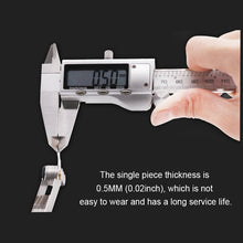Load image into Gallery viewer, 58 PCS Metric 60 Degrees +British 55 Degrees CR Stainless Steel Thread Gauge, 58 PCS Thread Gauge