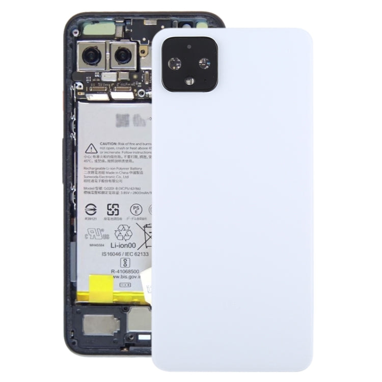 Battery Back Cover with Camera Lens Cover for Google Pixel 4XL